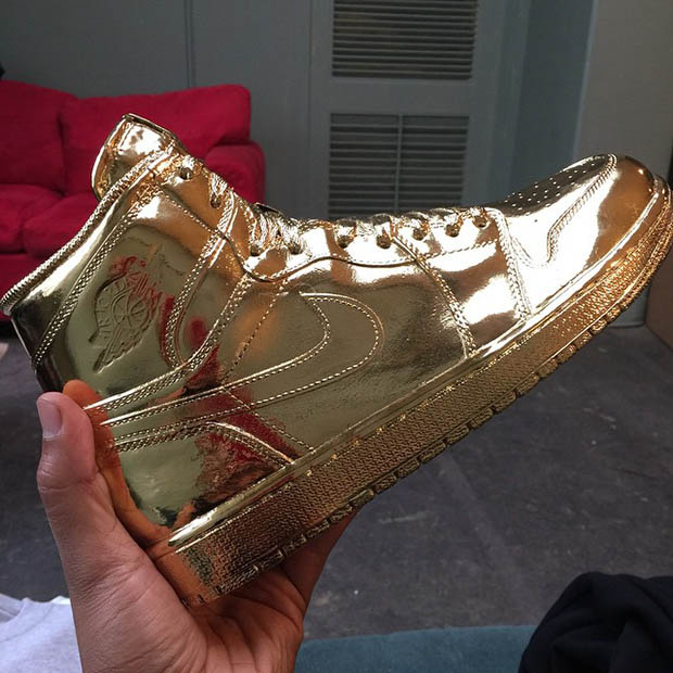 Air Jordan 1 Metallic Gold Ludacris 2