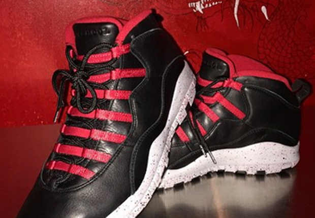 Air Jordan 10 Psny Black Red