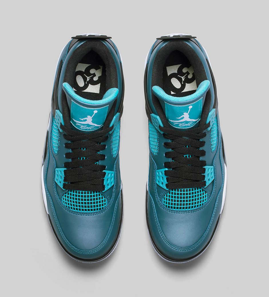 Air Jordan 4 Retro Teal Official Images 05