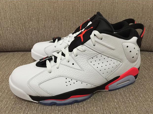 Air Jordan 6 Low Infrared Black Look 02