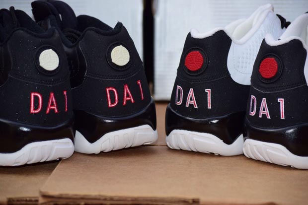 Two Air Jordan 9 Low PEs For Derek Anderson