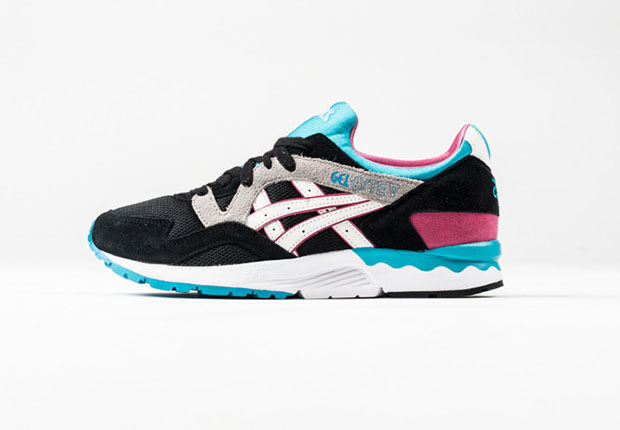 Asics Gel Lyte V Black Teal Pink 2