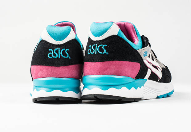 Asics Gel Lyte V Black Teal Pink 3