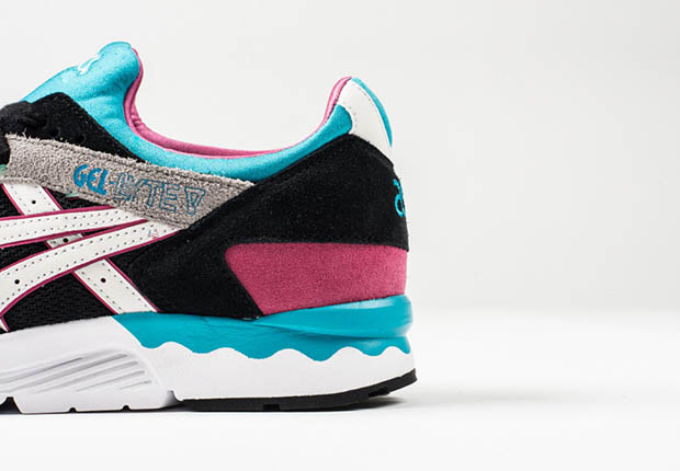 Asics Gel Lyte V Black Teal Pink 5