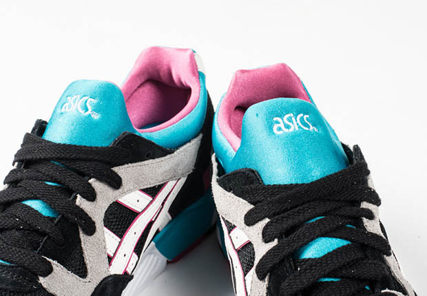 Asics Gel Lyte V Black Teal Pink 6