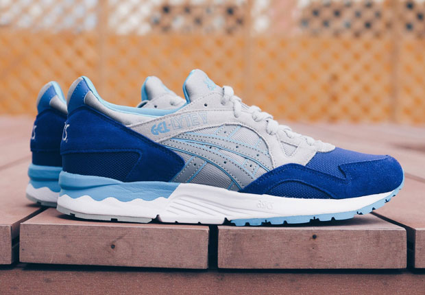 Asics Gel Lyte V – Royal Blue – Grey – Teal