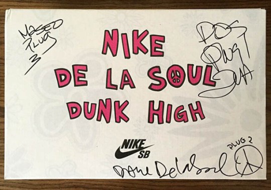 Help De La Soul on Kickstarter and You Can Get Autographed De La Soul Dunks