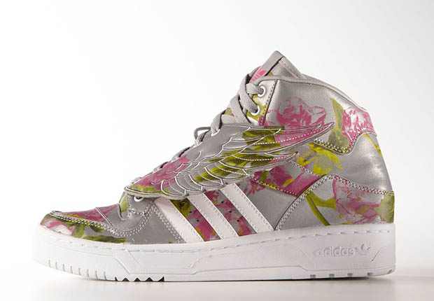 Jeremy Scott Adidas Wings Reflective Floral 1