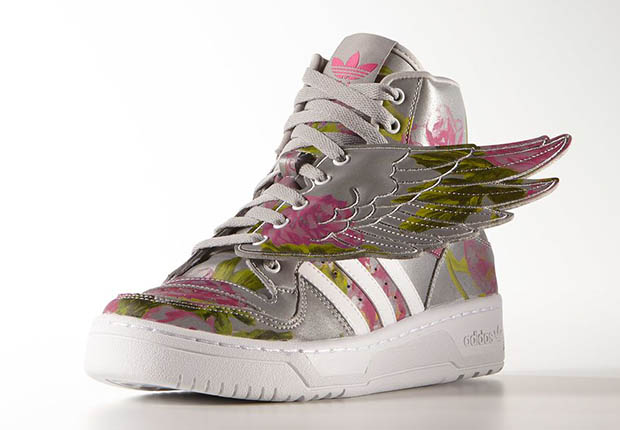 Jeremy Scott x adidas Originals Wings "Reflective Floral"