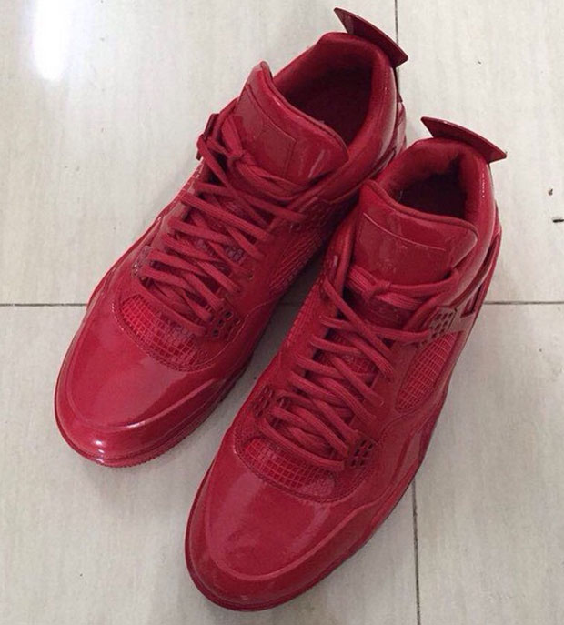 Jordan 11 Lab 4 Red Patent Leather 4