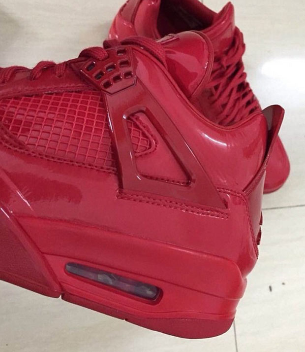 Jordan 11 Lab 4 Red Patent Leather 5