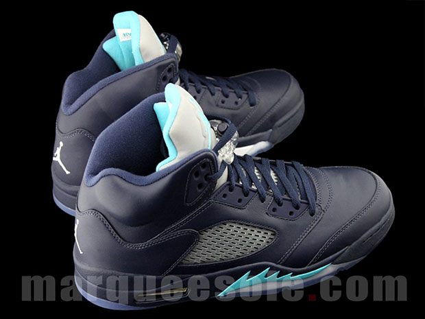 Jordan 5 Navy Aqua Release 4