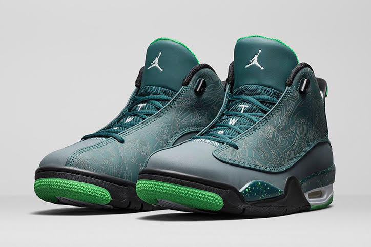 Jordan Dub Zero - Teal - Blue Graphite - Light Green Spark