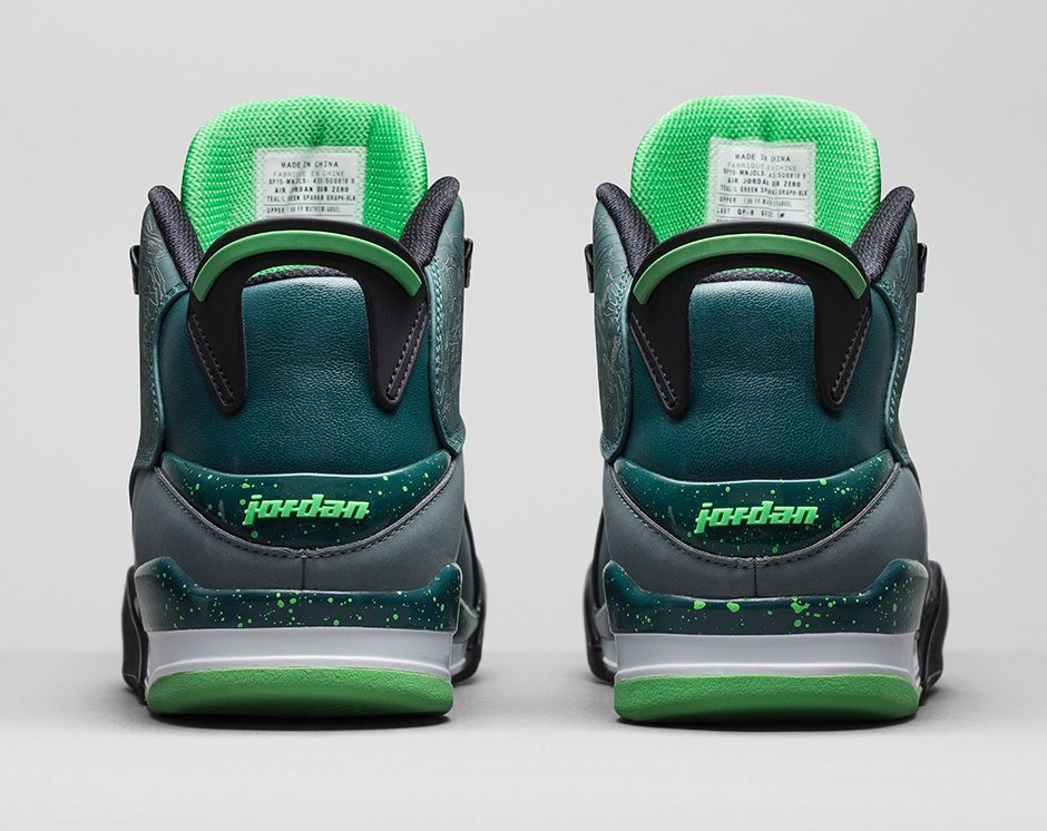 Jordan Dub Zero Teal Blue Graphite Light Green Spark 5