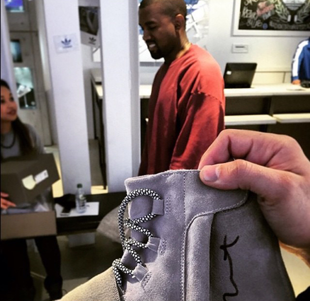 Kanye West Delivers Yeezy Boost London 1