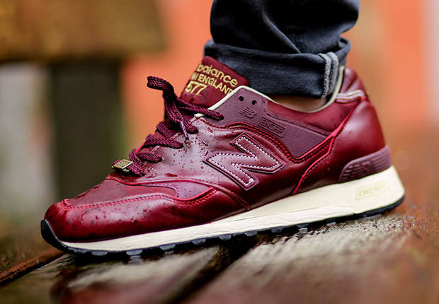 New Balance 577 "Made in England" - Red Leather