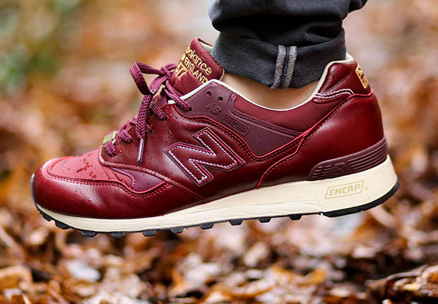 New Balance 577 Made In England Red Leather 2