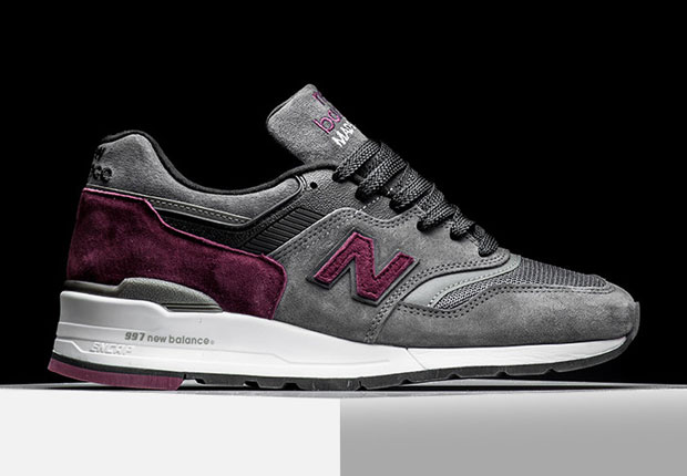 New Balance 997 "Connoisseur Guitar" - Charcoal - Burgundy