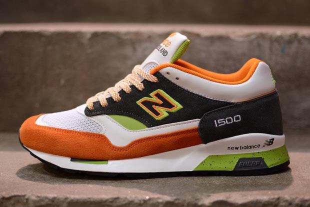 New Balance M1500 White Orange Green 02