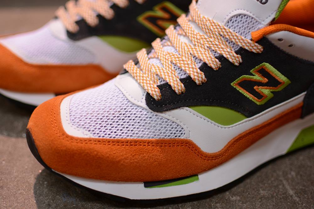 New Balance M1500 White Orange Green 05