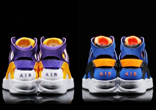 Nike Air Flight Huarache Inspired By Two Legendary NBA Franchises That Aren’t Good Right Now