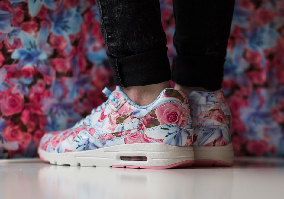 Floral Print Air Max 1s Are The Perfect Spring Sneaker for the Ladies