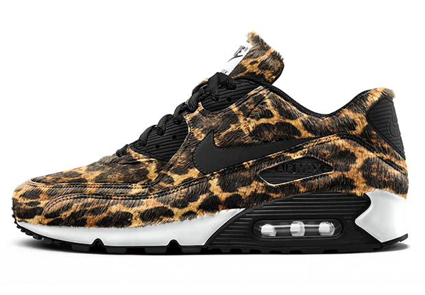 Nike Air Max 90 Id Animal Print Ponyhair 1