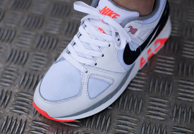 Nike Air Stab White Black Hot Lava 3