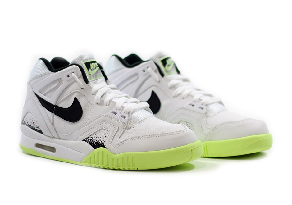 Nike Air Tech Challenge Ii White Black Lime 1