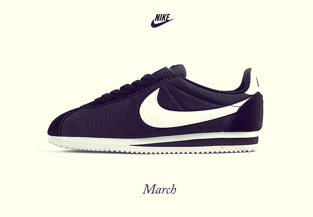 Nike Cortez Nylon Black