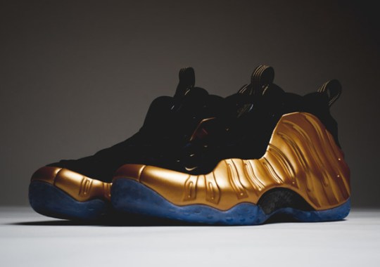 Nike’s Gold Foamposites Are Releasing This Weekend