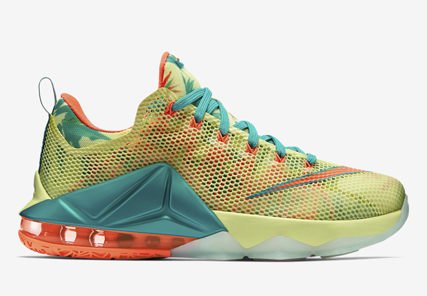 Nike LeBron 12 Low "LeBronold Palmer" Available at Foot Locker