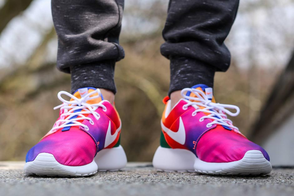 Nike Roshe Run Crazy Tie Dye Colors 04