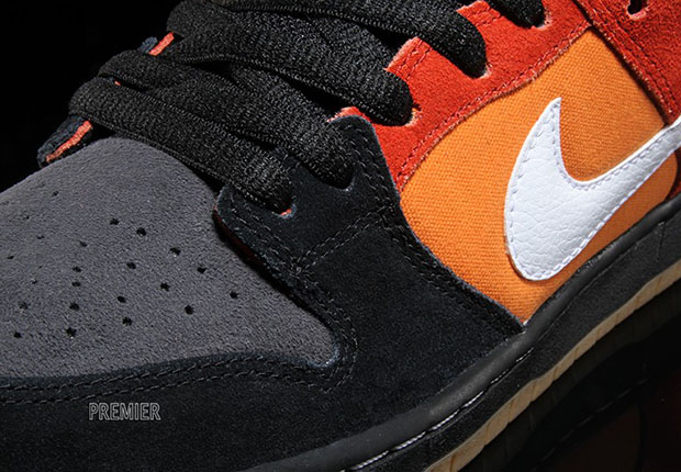 Nike Sb Dunk Low Black Cinnabar Copper Flash 4