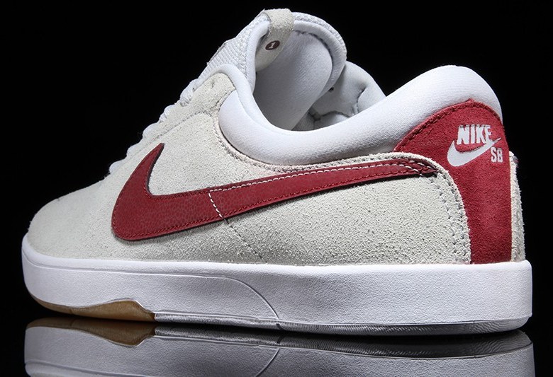 Nike SB Eric Koston – Pure Platinum – White – Team Red