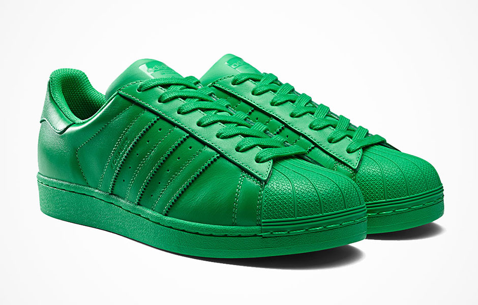 Pharrell Adidas Supercolor Green 1