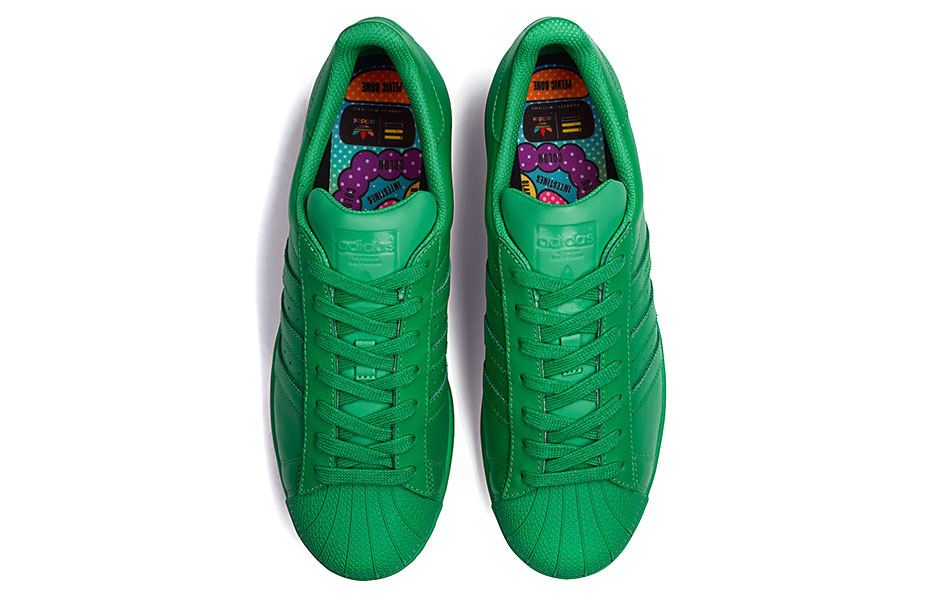 Pharrell Adidas Supercolor Sky Hunter Dark Green 3