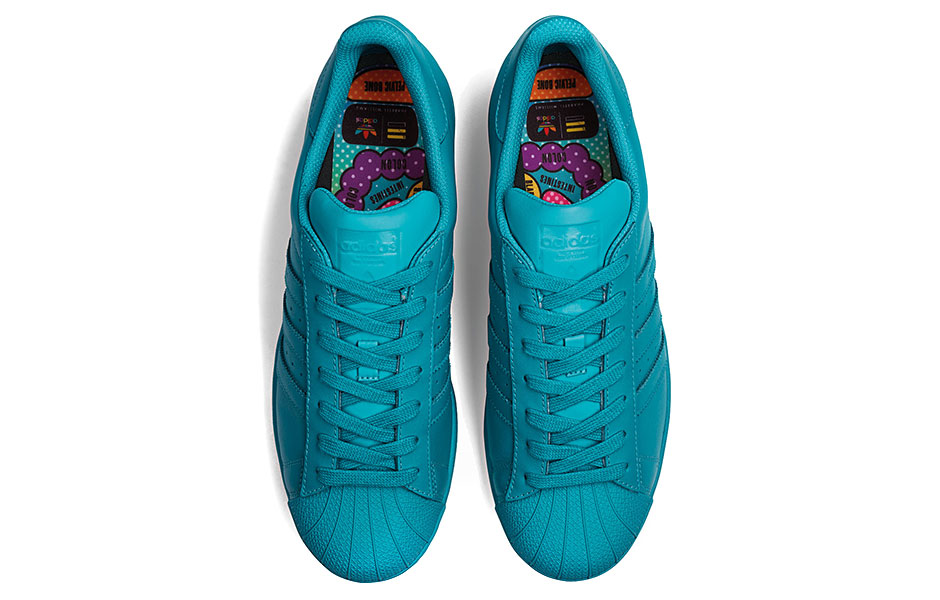 Pharrell Adidas Supercolor Sky Hunter Dark Turquoise 1