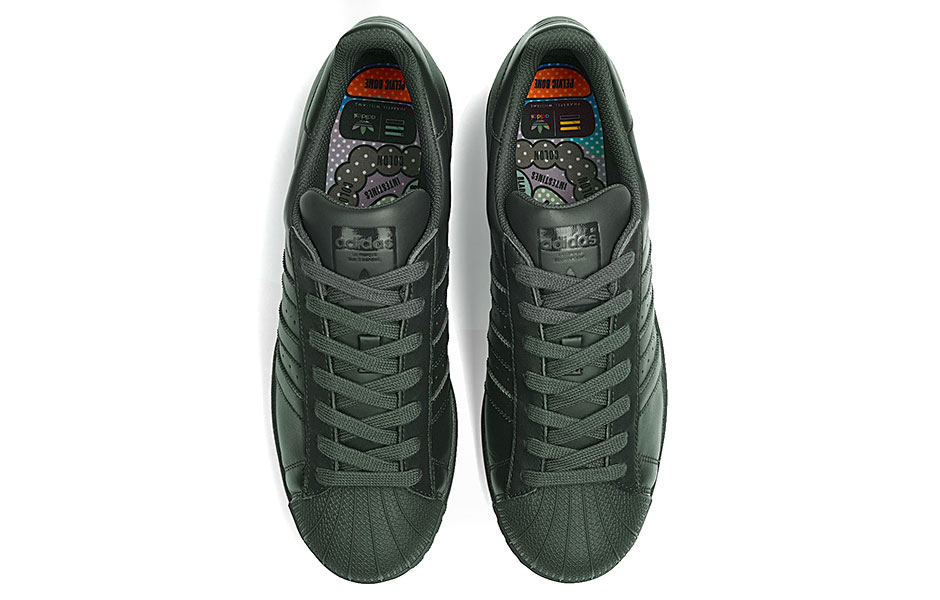 Pharrell Adidas Supercolor Sky Hunter Green 1