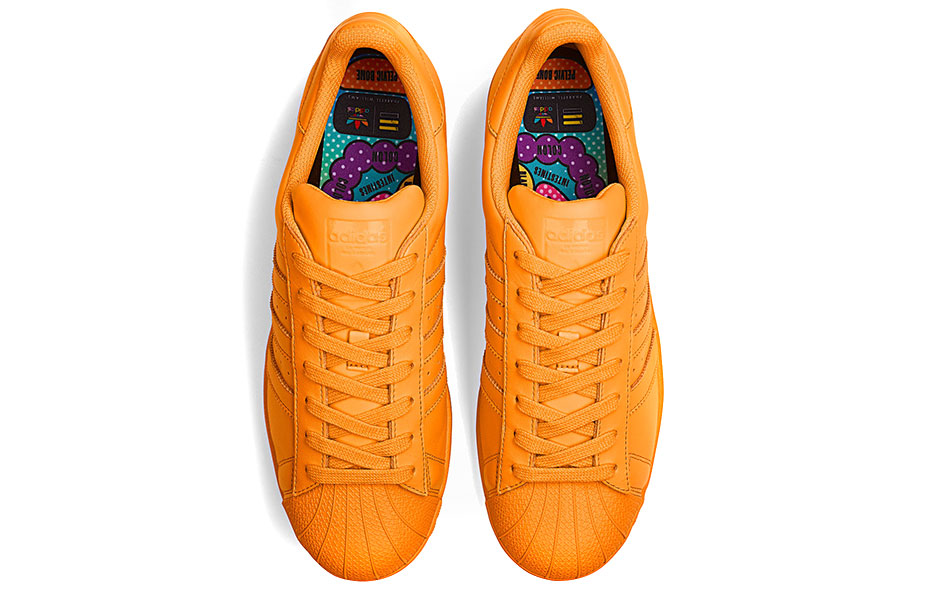 Pharrell Adidas Supercolor Sky Hunter Orange 1