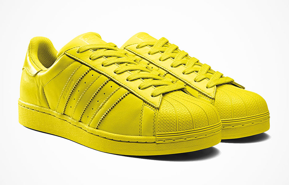 Pharrell Adidas Supercolor Yellow 1