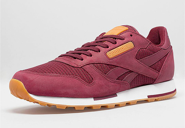 Reebok Classic Leather Utility Pack Burgundy 1