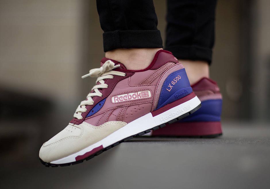 Reebok Lx 8500 Paper White Wine Purple 2