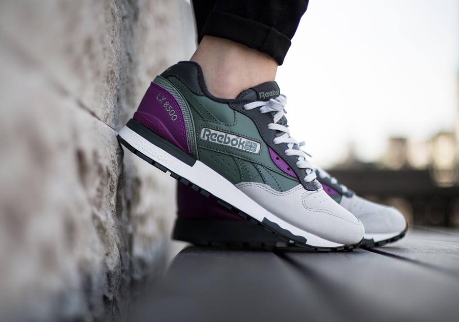 Reebok Lx 8500 Steel Silver Green Gravel 2