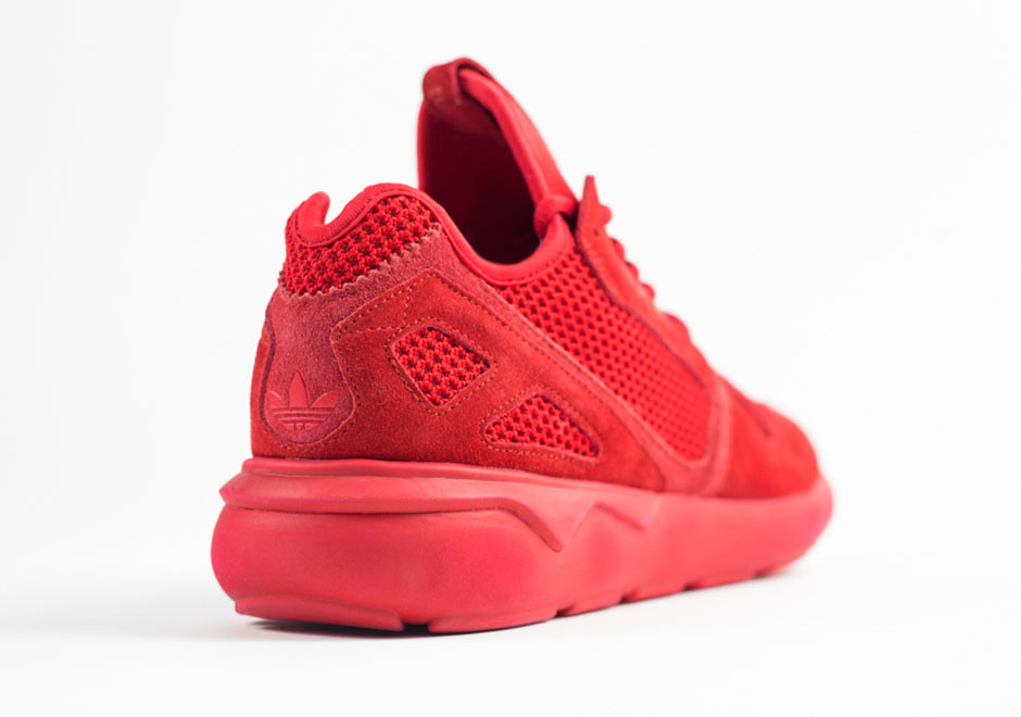 Size Adidas Tubular Mono Red White 3