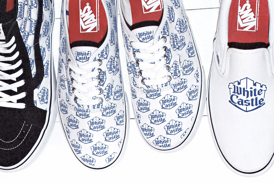 Supreme White Castle Vans