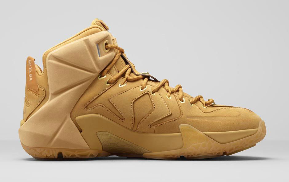 Wheat Lebron 12 Shoes 5