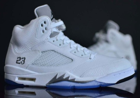 Air Jordan 5 “White/Metallic” Releasing in April