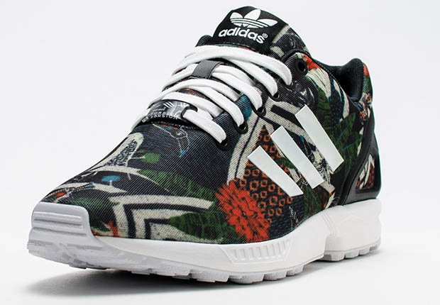 Adidas Zx Flux Womens Floral Geometric Print 2