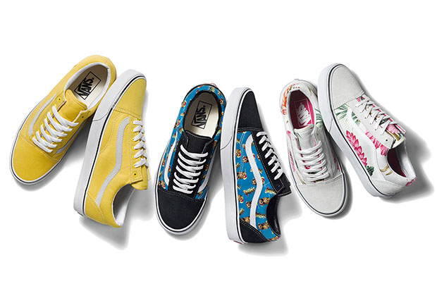 Vans Classics Prints And Solids Old Skool For Summer 2015 1